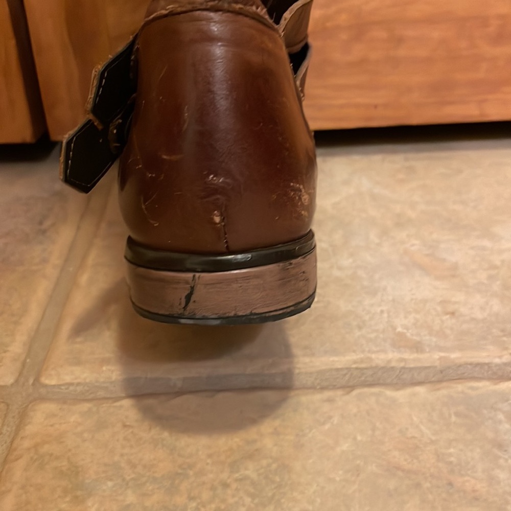 Brown Steve Madden Riding Boot - Picture 6 of 11